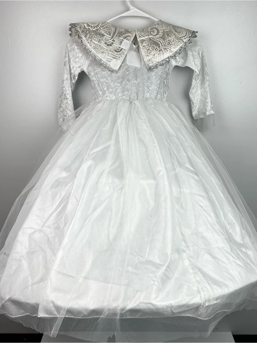Fairy Dust White Hoop Skirt Princess Dress